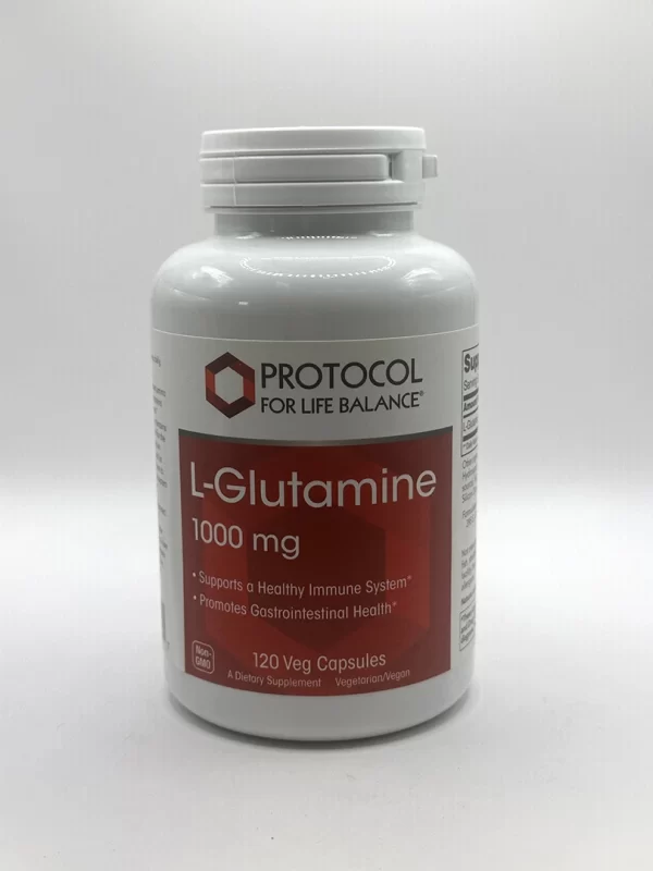 Protocol - L-Glutamine 1000 mg 120 Capsules - G&W Herbs