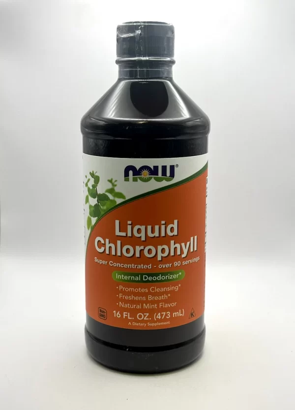 NOW - Chlorophyll, Liquid 16oz. - G&W Herbs