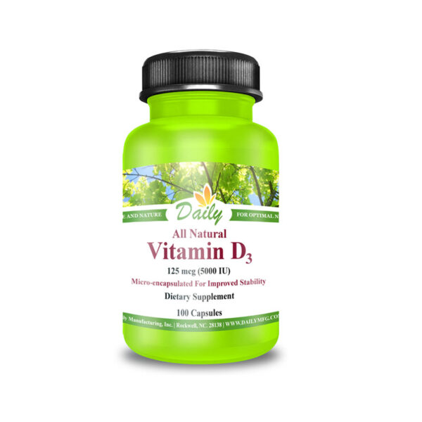 Daily Manufacturing - Vitamin D3