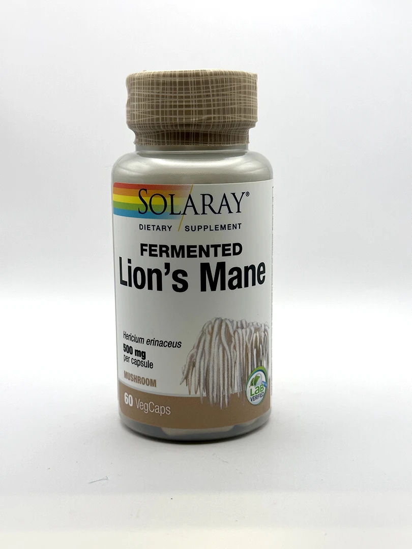 Solaray - Fermented Lion's Mane - 60 Capsules - G&W Herbs