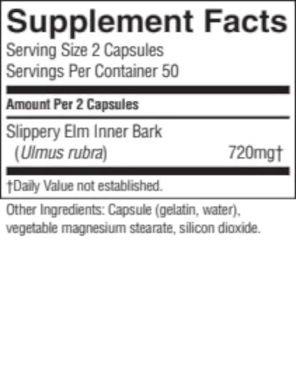 Nature's Sunshine - Slippery Elm - Image 2